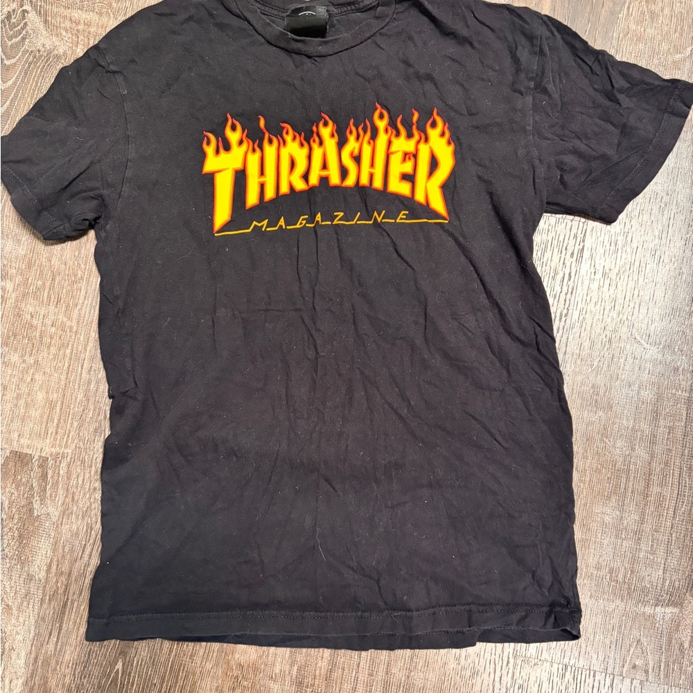 Thrasher Black T-Shirt
